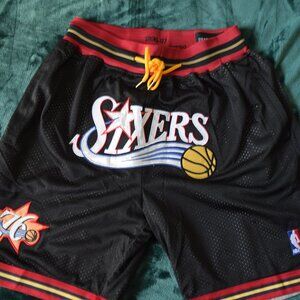 Philadelphia 76ers Basketball shorts Just Don L